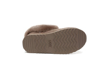 Load image into Gallery viewer, SALE. Fluffy Collar Platform Slippers