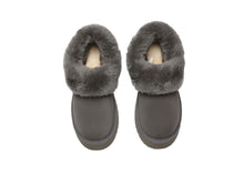 Load image into Gallery viewer, SALE. Fluffy Collar Platform Slippers