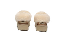 Load image into Gallery viewer, SALE. Fluffy Collar Platform Slippers