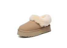 Load image into Gallery viewer, SALE. Fluffy Collar Platform Slippers
