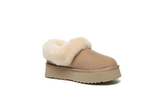 Load image into Gallery viewer, SALE. Fluffy Collar Platform Slippers