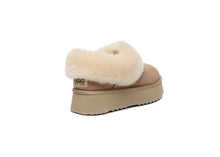 Load image into Gallery viewer, SALE. Fluffy Collar Platform Slippers