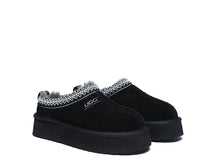 Load image into Gallery viewer, SALE. TAZZ platform slippers